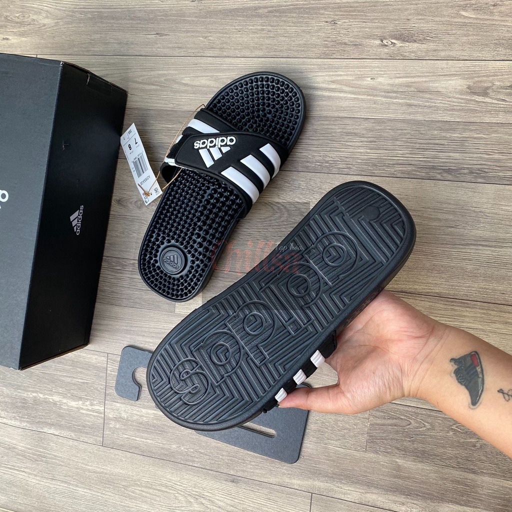 Dép ADIDAS ADISSAGE SLIDES F35580 G28843  Authentic mang êm chân, bền đẹp