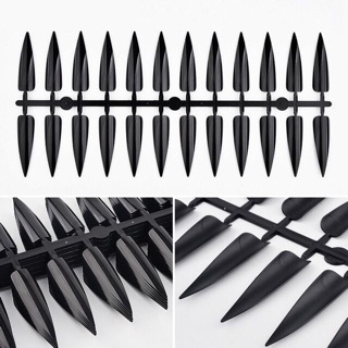 Set 10 vỉ móng nhọn tập vẽ màu trong 240 móng
