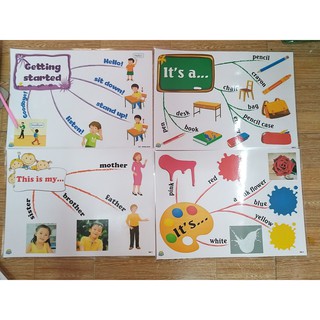 Bộ Mindmap và Flashcard Smart Start 1