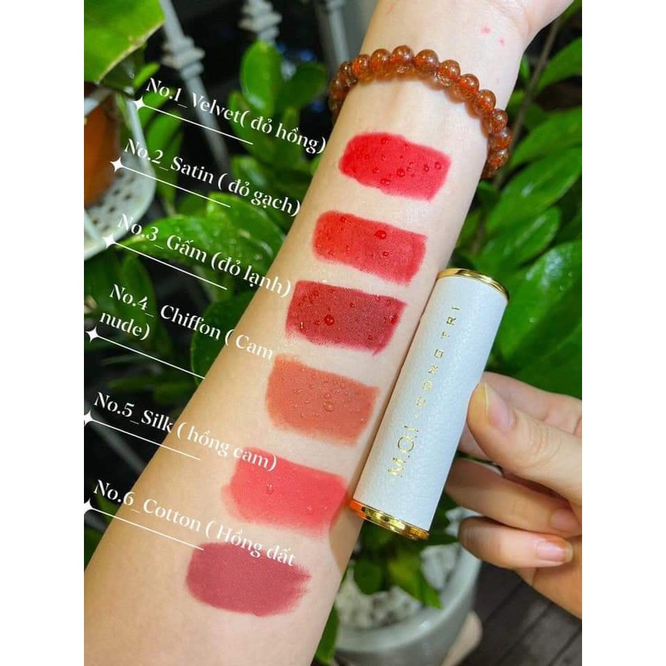 Son Thỏi Lì Môi Hồ Ngọc Dưỡng Ẩm Lâu Trôi MOI x Công Trí Chính Hãng M.O.I Nhập Hàn Quốc | BigBuy360 - bigbuy360.vn