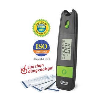 Máy đo đường huyết Uright TD-4265 + Tặng hộp que thử 5 que rời và 5 kim lấy máu