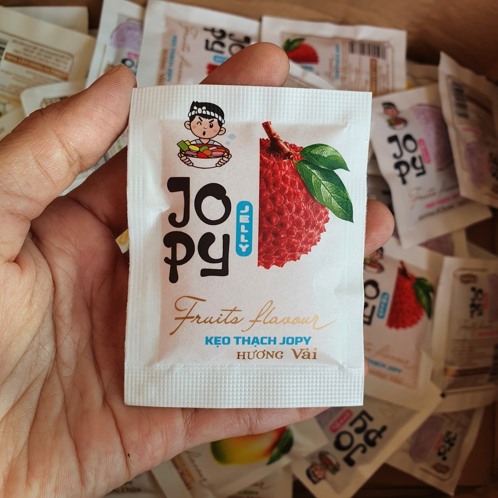 1 THÙNG 5KG - THẠCH HOA QUẢ JOPY VIỆT THÁI - ĐỒ ĂN VẶT CHO BÉ