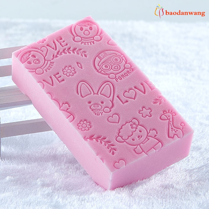 Miếng bọt biển tắm dùng tẩy tế bào chết chăm sóc da tiện dụng