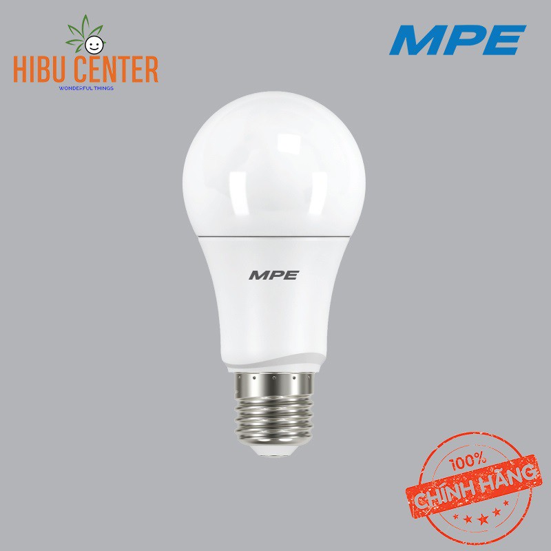 Đèn LED Bulb Cảm Biến Chuyển Động MPE 9W Ánh Sáng Trắng – Hàng Chính Hãng – HIBUCENTER