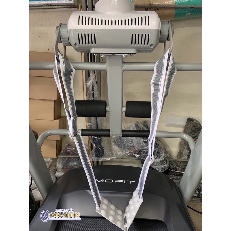 Dây đai máy rung bụng -máy mát xa toàn thân- cải tiến núm thấp mềm không gây đau rát