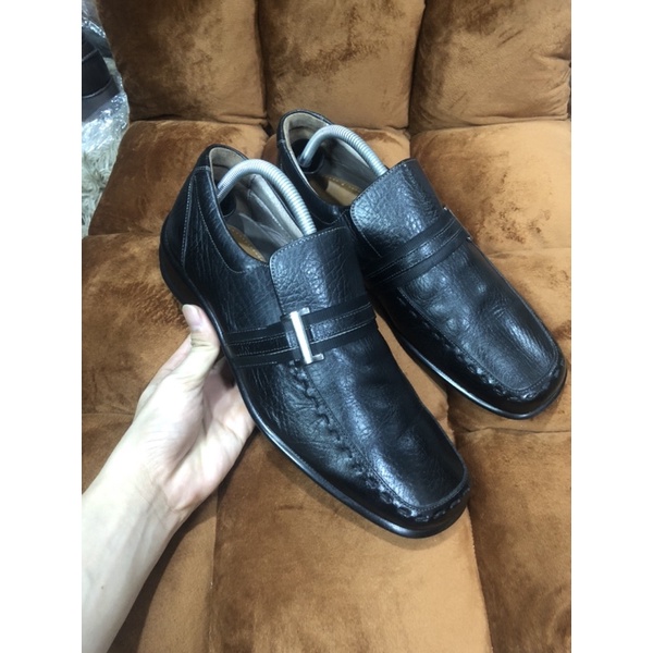 [Giày 2hand] [Size 41] Giày Tây Da Bê Kiểu Dáng Moccasin Thương Hiệu Rexford Tại Anh Quốc