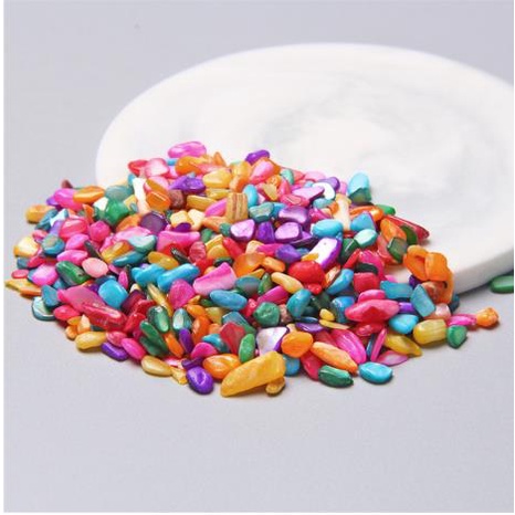 DIY Irregular Chips stone beads With Hole 5-7mm for Making accessories