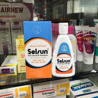 Dầu gội sạch gàu, hết ngứa da đầu Selsun