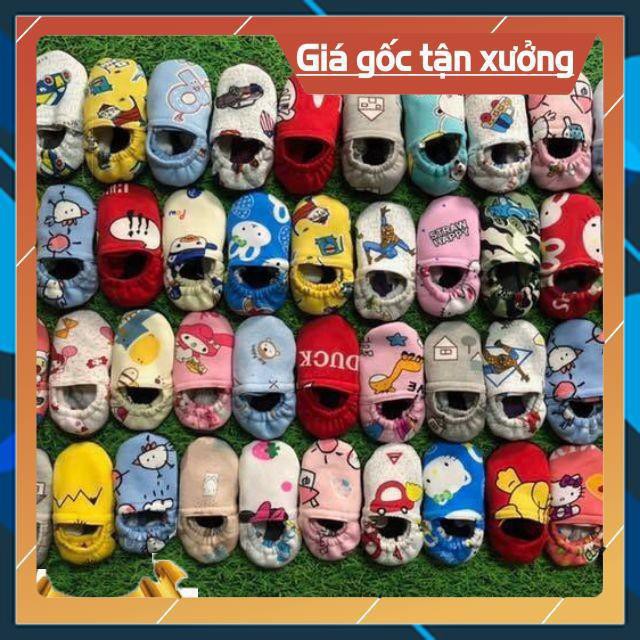 Giày nỉ bông cho bé trai bé gái