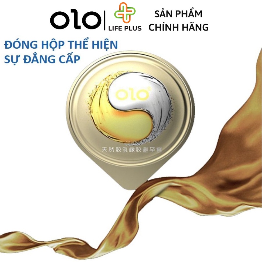 Bao Cao Su Siêu Mỏng OLO Lửa Băng Hộp 10 bcs Kéo Dài Thời Gian Quan Hệ, Tăng Khoái Cảm. Life Plus Store