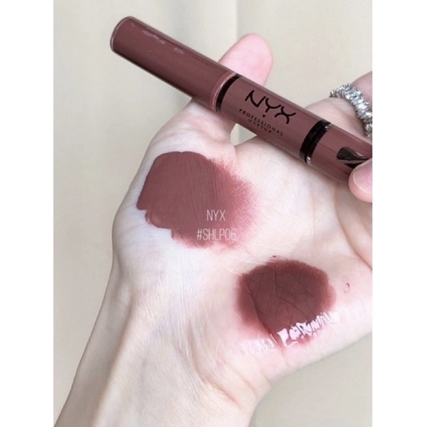 Son lì 2 đầu NYX Shine Loud Liquid Lipstick