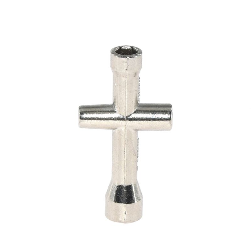 Cờ Lê Lục Giác Bằng Hợp Kim Kẽm M2 M2.5 M3 M4 4 Kích Cỡ Chuyên Dụng