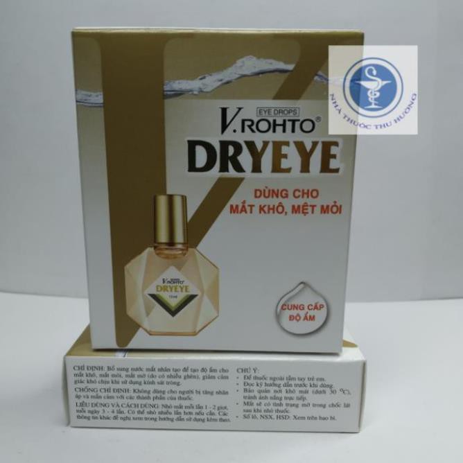 Nhỏ mắt V.Rohto Dryeye - Lọ 13ml