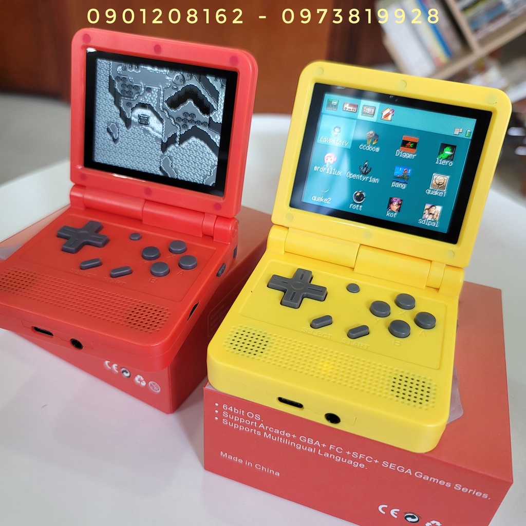 Máy Chơi Game Cầm Tay Powkiddy V90 Màn IPS Hỗ Trợ 25 Hệ Giả Lập | BigBuy360 - bigbuy360.vn