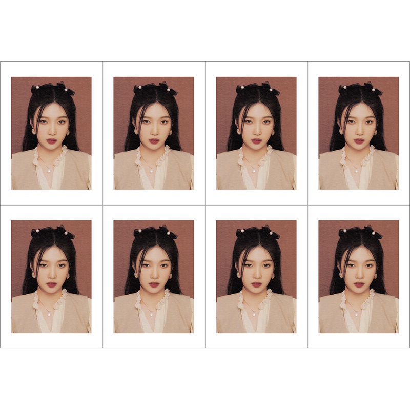 Thiệp In Hình Nhóm Nhạc Red Velvet 2022