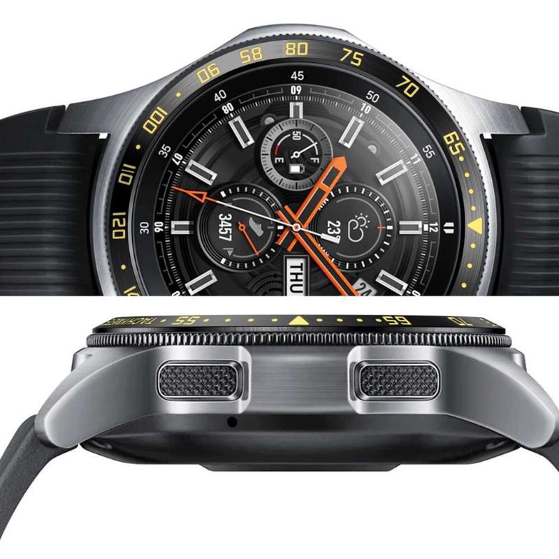 Vòng bảo vệ viền mặt đồng hồ bằng kim loại cao cấp cho Samsung Galaxy Watch 46mm R800/42mm R810