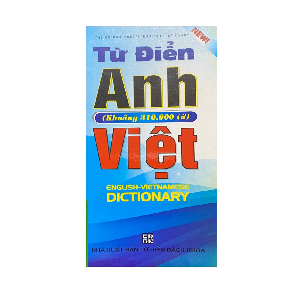 Sách - Từ điển Anh Việt khoảng 310000 từ