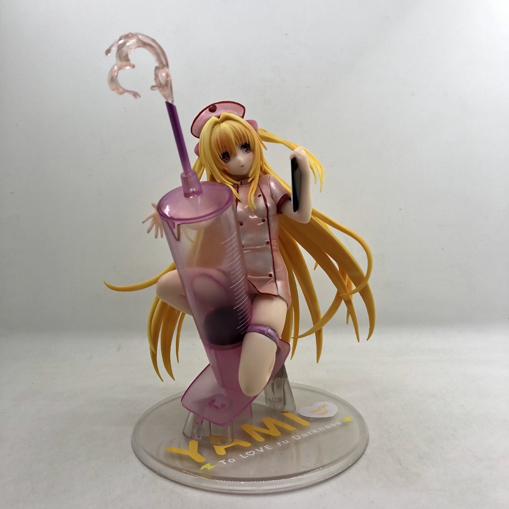 Mô Hình Konjiki No Yami Nurse Ver.PVC Anime To Love Ru Goldness Không Kèm Hộp