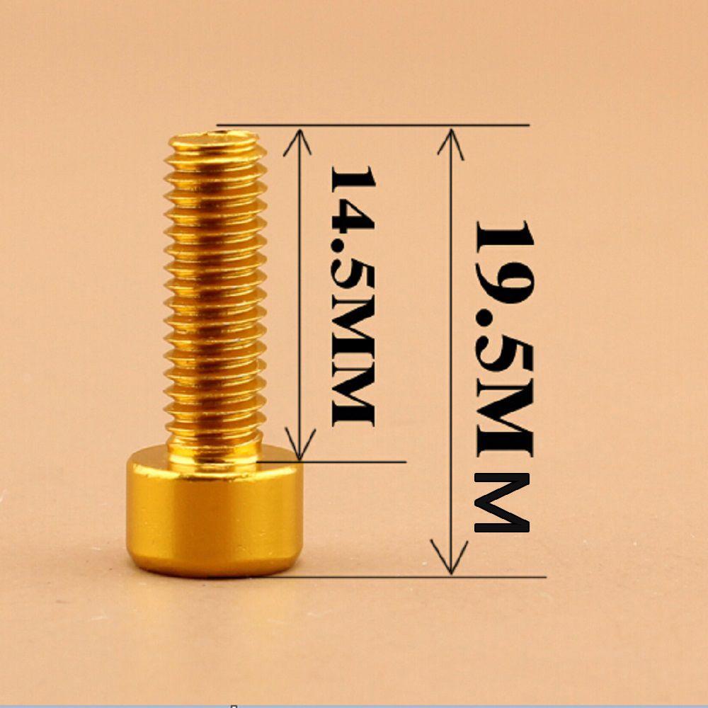 Bộ 4 Ốc Vít Hợp Kim Nhôm Gắn Xe Đạp Dùng Sửa Chữa