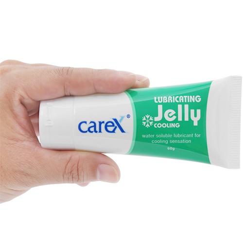 Gel bôi trơn CareX Jelly Cooling chống khô vùng kín chứa tinh chất bạc hà mát lạnh cho cảm giác vô cùng khác lạ