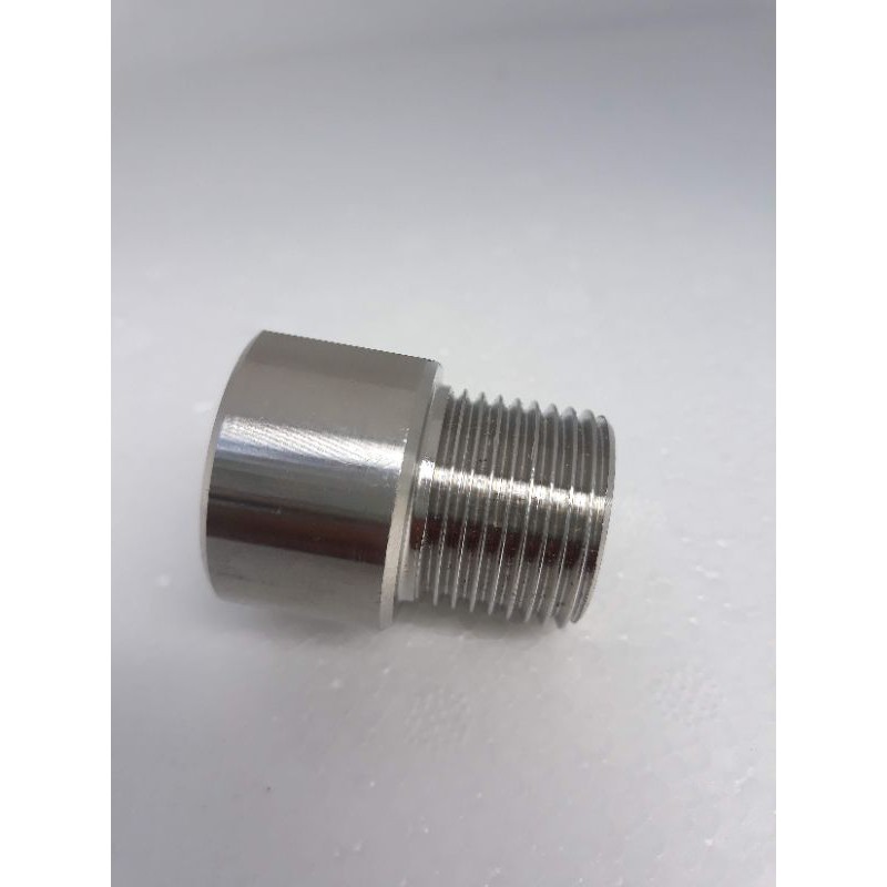 Đầu nối van điện với bình co2 ren ngoài G5/8, ren trong 22*1.5-DIY.VN