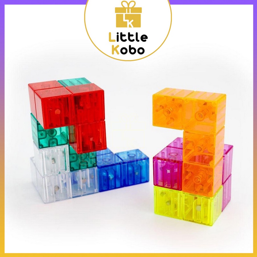 Khối Rubik Lắp Ráp Magic Magnetic Cube YongJun Nam Châm Đồ Chơi Xếp Hình Lắp Ráp