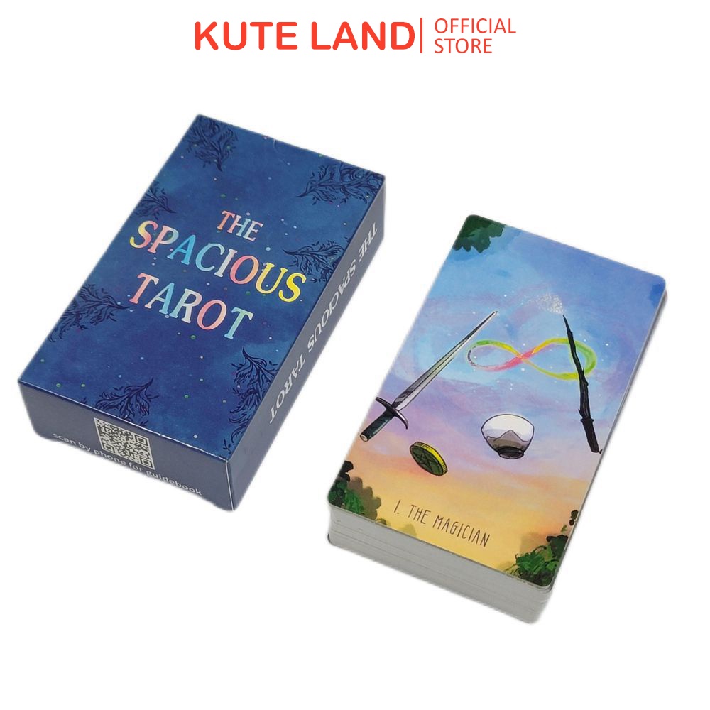 Bộ Bài The Spacious Tarot 78 Lá Bài Tặng Đá Thanh Tẩy S77