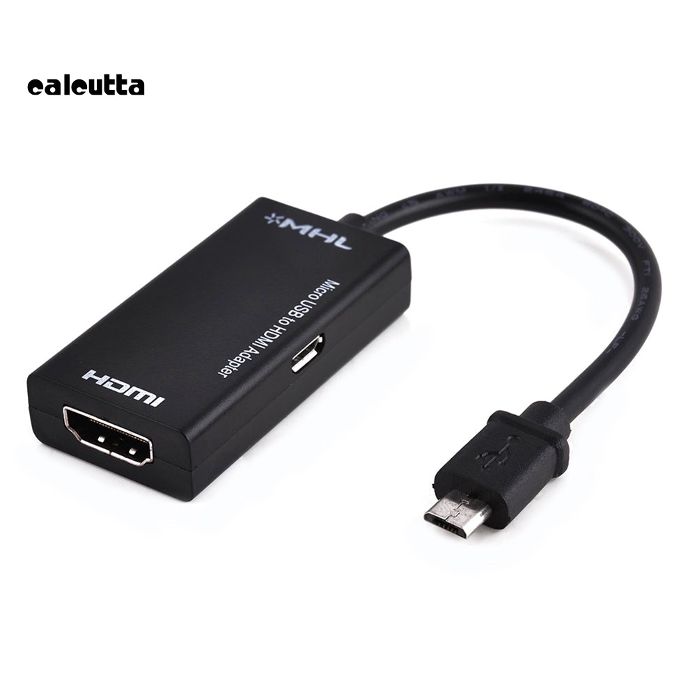 ✡COD✡S2 MHL Micro USB to HD 1080P HDMI Adapter Converter for Android Samsung Huawei