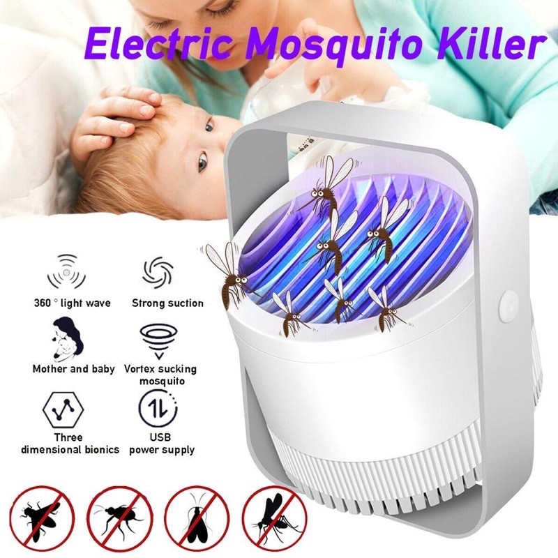 Đèn Bắt Muỗi - Đèn Diệt Muỗi Cao Cấp Model 2021