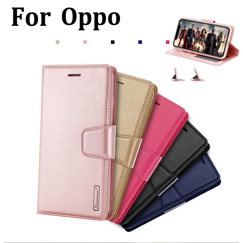 OPPO A38 Reno 10 Pro+ 5G A58 A78 A98 Reno 8T A17k A77s Reno 8/8 Z Pro A57 A96 Reno 7/7 Z A76 A95 Find X5 Pro A55 Reno 6/6 Z A16 A74 A54 A94 A15s A93 A73 A53 Reno 4 Pro F11 Pro Bao da nắp gập da lambskin Hộp đựng điện thoại Ví sang trọng