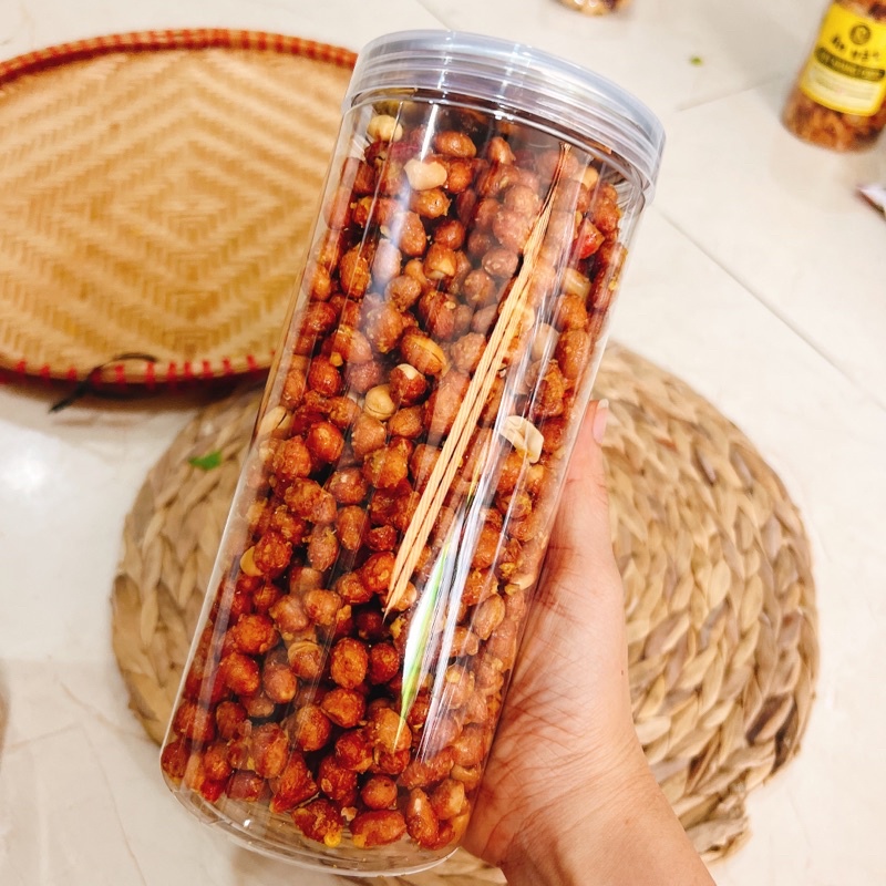 Đậu Phộng Tỏi Ớt Loại 1 hộp 450gr,1KG Giá sỉ