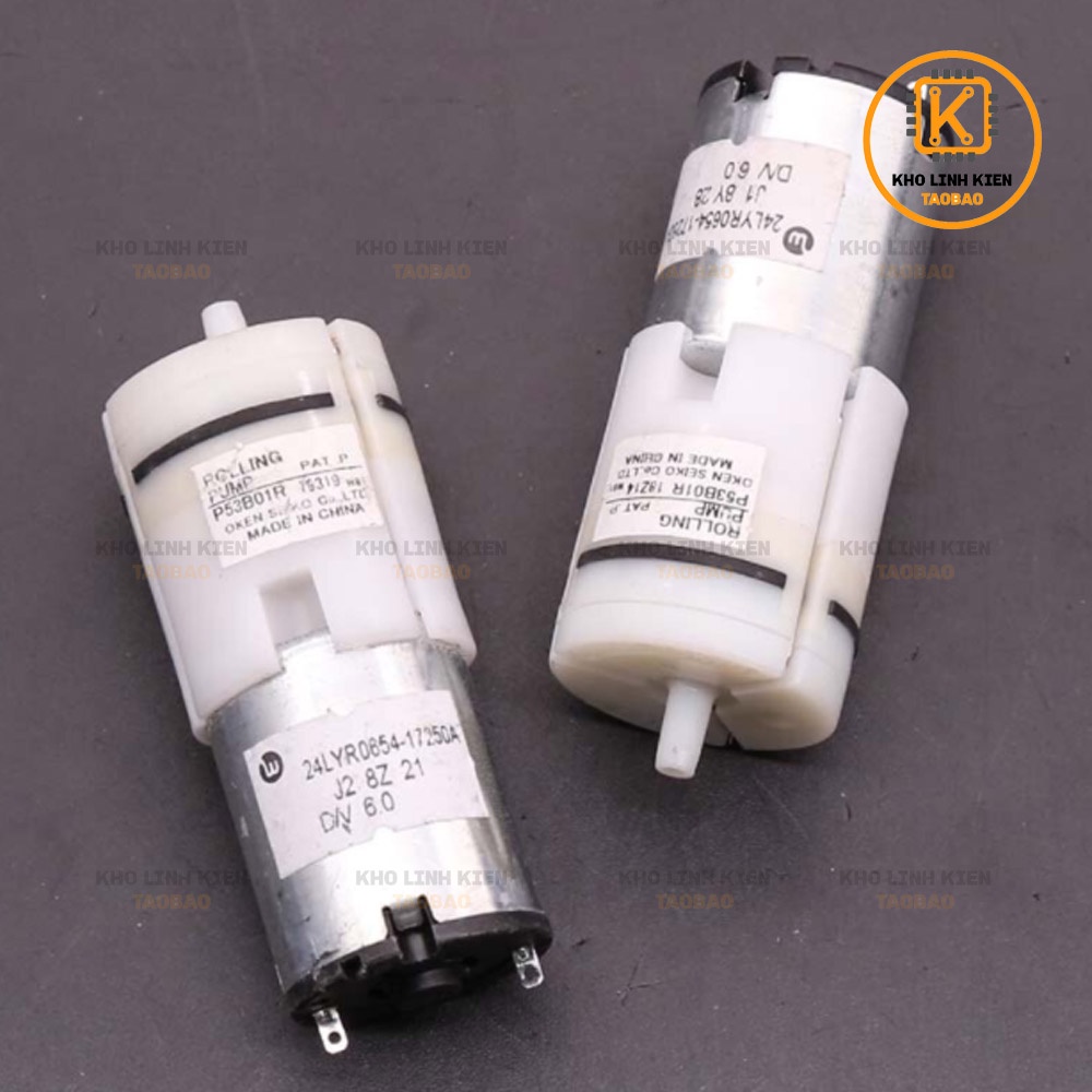 Bơm hút chân không ,bơm nước, sục khí ô xi bể cá,bơm khí DC 3-5v cực êm