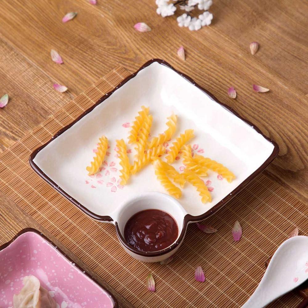 PATRICIA 1 Dĩa Đựng Sushi, Món Tráng Miệng