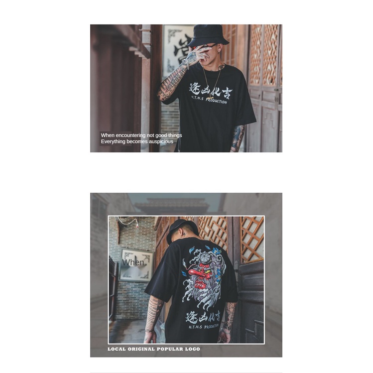Áo Thun Cổ Tròn Dáng Rộng In Hình Graffiti Cá Tính Trẻ Trung Hợp Thời Trang Cho Nam