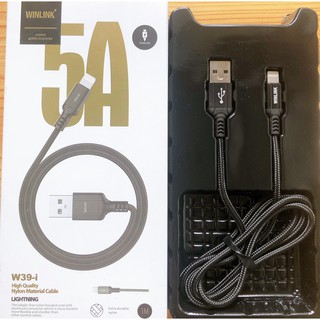 DÂY SẠC IPHONE WINLINK W39 (IPHONE 5 -> XS MAX)