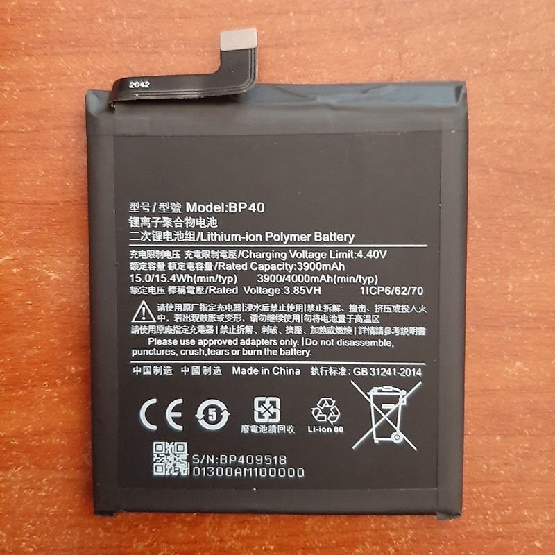 Pin chính hãng Xiaomi Mi9T/K20pro BP40 bảo hàng 6 tháng