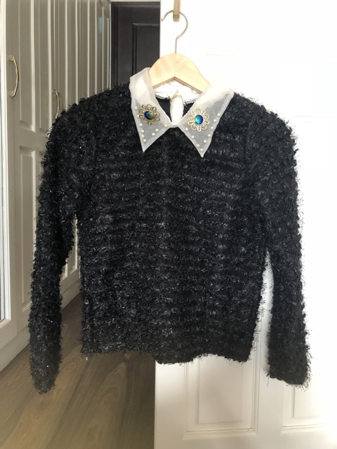 Áo lông đính đá