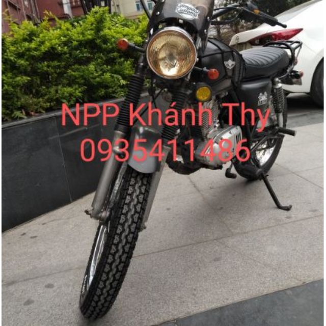 Lốp Xe Máy Không ruột 300-18 Dplus-Drc