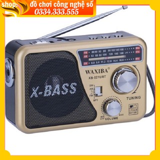 [HÀNG SỊN] ĐÀI RADIO WAXIBA XB-521URT [CAM KẾT LOẠI 1]