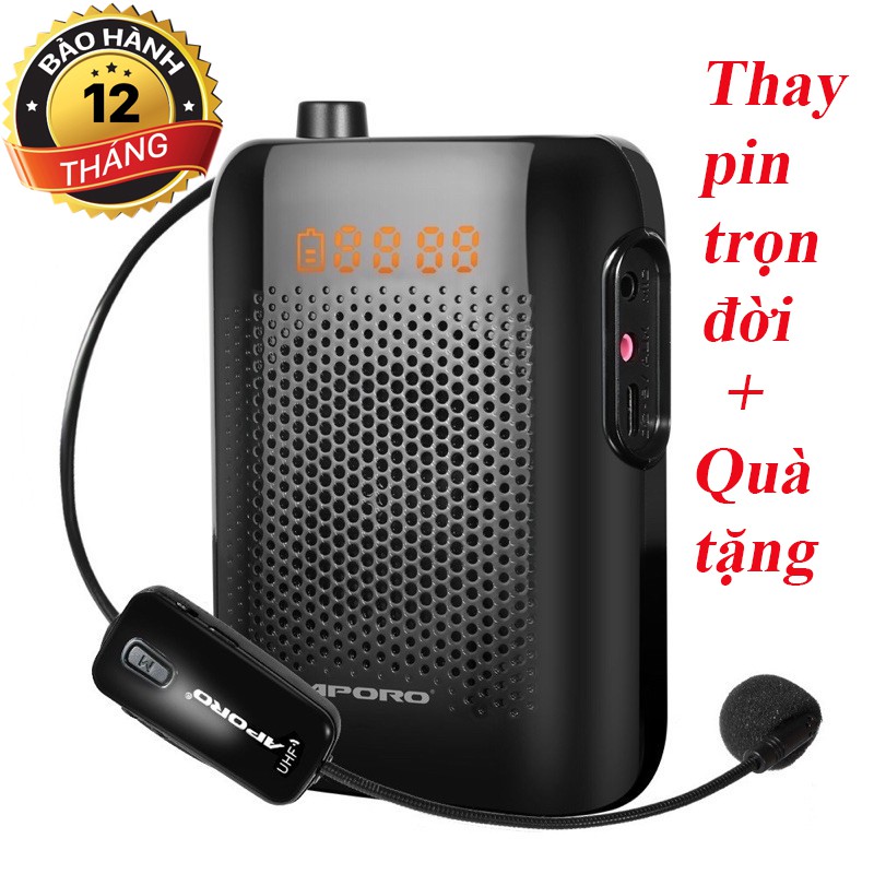 Máy trợ giảng không dây APORO T30 2.4G ( Có quà tặng kèm theo )