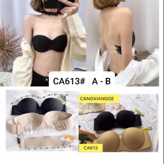 ÁO CÚP NGỰC KO GỌNG - KO DÂY, MÚT BÀN TAY NÂNG NGỰC, MẶC HỞ LƯNG CA613#