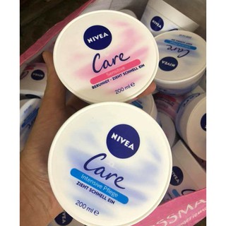 Kem Dưỡng Ẩm Nivea Care chống da khô nứt nẻ - 200ml