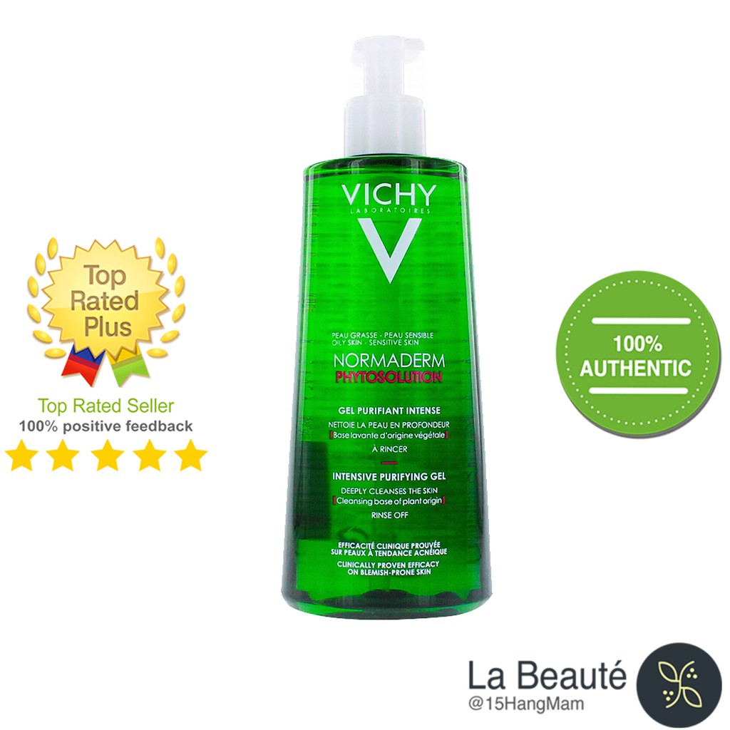 Vichy Normaderm Gel Nettoyant Purifiant - Gel Rửa Mặt Cho Da Hỗn Hợp Nhạy Cảm 400ml | BigBuy360 - bigbuy360.vn