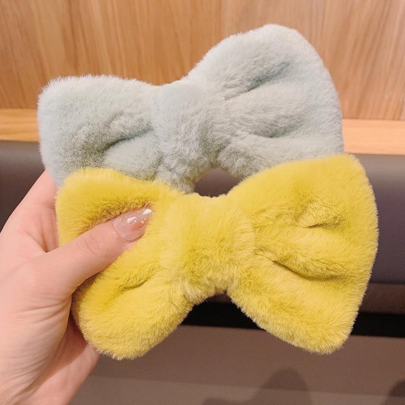 Kẹp tóc MILASO nơ kẹp tóc Hàn Quốc bông len thời trang mùa đông cho nữ FAH-001312