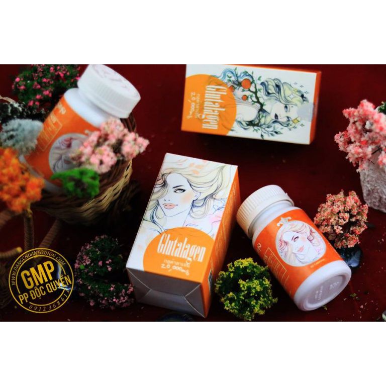 Viên Uống Trắng Da Glutalagen 20.000MG - Chính Hãng Thái Lan | Thế Giới Skin Care