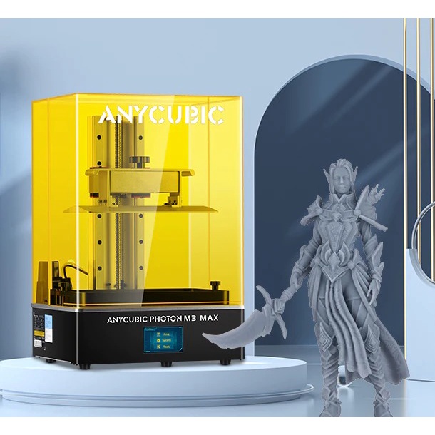 Máy in 3D printer resin cho mô hình, trang sức, nha khoa