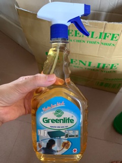 [Chinh hang] Nước lau kính sinh học Greenlife