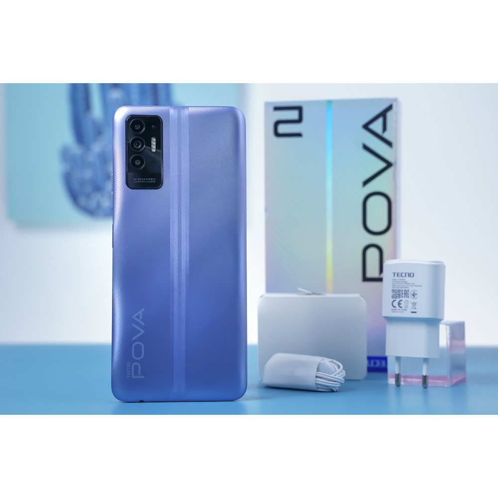 Điện thoại TECNO POVA2  - Hàng chính hãng:Đen Bóng