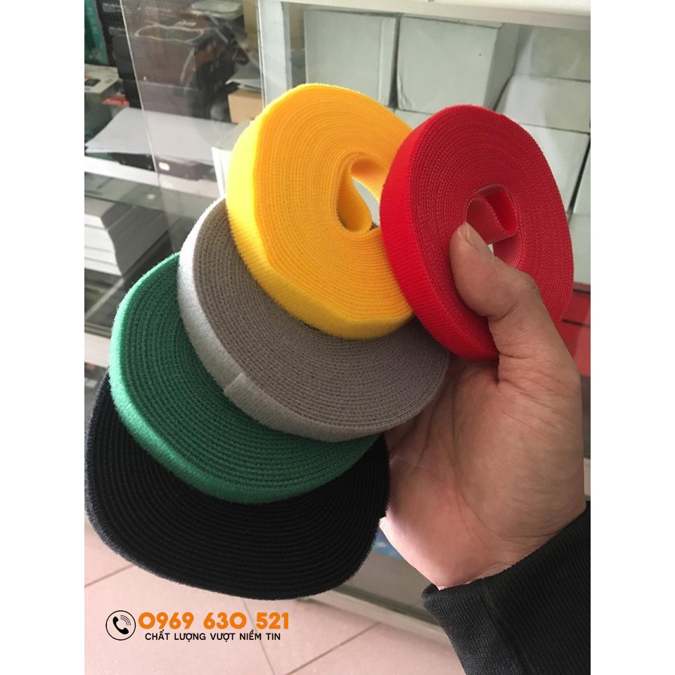 Băng dính gai  cuộn 5M ( 5 màu )