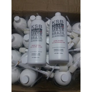 Hấp dầu tóc keratin kasibao ksb brazil 1000ml